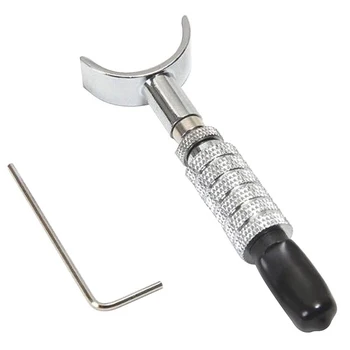 Regulowany ręcznie obrotowy narzędzia DIY zewnętrzny na skórze obrotowy nóż ostrze narzędzia DIY rzemiosła skórzane tłoczenie obrotowy grawerowania