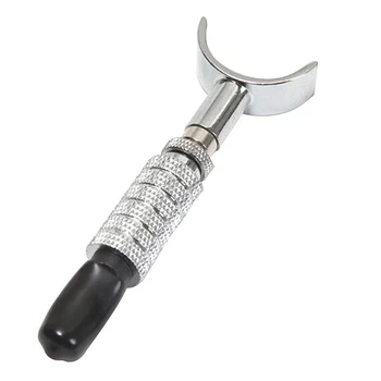 Regulowany ręcznie obrotowy narzędzia DIY zewnętrzny na skórze obrotowy nóż ostrze narzędzia DIY rzemiosła skórzane tłoczenie obrotowy grawerowania