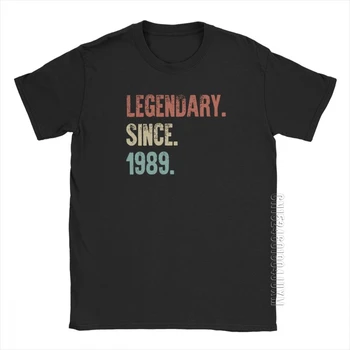 Retro vintage 30- - shirt urodziny legendarnego od 1989 roku człowiek śmieszne koszulki bawełniane krótki rękaw koszulka jest nowa dostawa odzieży