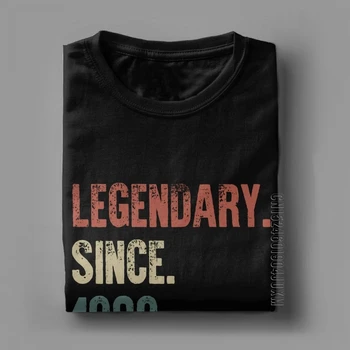 Retro vintage 30- - shirt urodziny legendarnego od 1989 roku człowiek śmieszne koszulki bawełniane krótki rękaw koszulka jest nowa dostawa odzieży