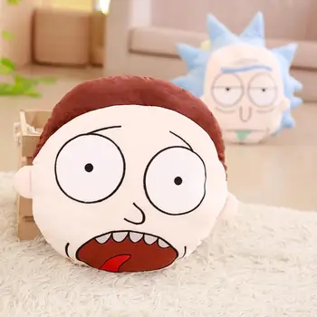 Rick i Mochi poduszki kreskówka poduszka anime zabawka dziecko opiekun sen uspokoić lalkę świąteczny prezent prezent