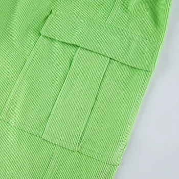 Rockmore Prążkowane Spodnie W Paski Spodnie Damskie Z Wysokim Stanem Plus Rozmiar Odzieży Kieszenie Harajuku Koreańskie Szerokie Spodnie Do Biegania Oversize