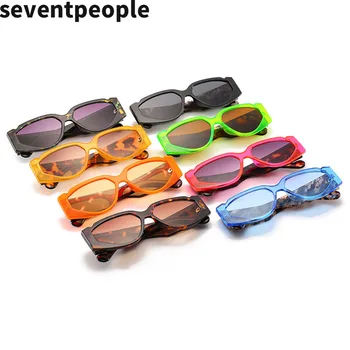 Rocznika Małe Kwadratowe Okulary Dla Kobiet Modne Prostokątne Okulary Dla Mężczyzn Retro Cieniowane Okulary 2020 Mody Luksusowej Marki Projektant