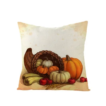 RULDGEE stylu Halloween dynia drukowanych jesień powierzchnia poszewka talii rzut Dzień Dziękczynienia ozdobne poszewki na poduszki