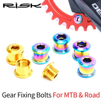 Ryzyko MTB BMX rowerowa koło zębate śruby mocujące rower górski Single Chainring XT mechanizm korbowy obsługiwane śruby nakrętki rowerowe, części do koła łańcuchowego