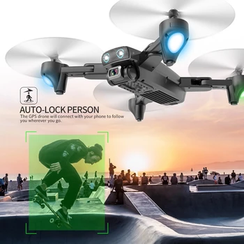 S167 Drone GPS 5G Quadcopter WIFI FPV Dron 4K profesjonalne drony z GPS i kamerą RC квадрокоптер z kamerą HD 1080P Drone