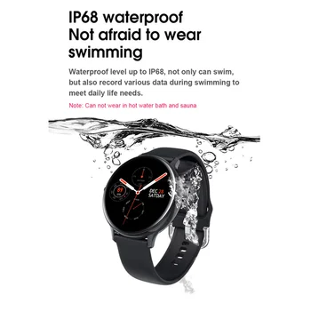 S20 wodoodporne inteligentny zegarek Bluetooth Smartwatch monitor rytmu serca, ciśnienie krwi tlen EKG zegarek dla IOS Android VS SG2 DT88