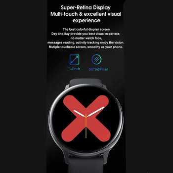 S20 wodoodporne inteligentny zegarek Bluetooth Smartwatch monitor rytmu serca, ciśnienie krwi tlen EKG zegarek dla IOS Android VS SG2 DT88