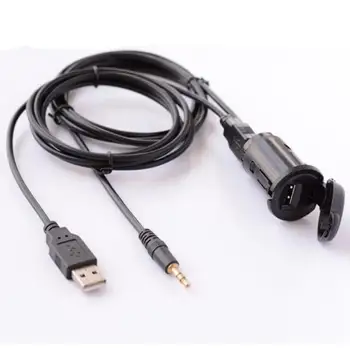 Samochodowy AUX adapter USB do Peugeot 1007 107 207 3008 508 5008 RCZ 966452