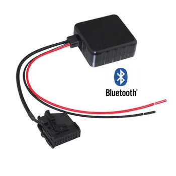 Samochodowy Bluetooth moduł AUX Audio 18pin do VW RNS MFD2 RNS2 do Golf V passat Radio stereo Aux kabel adapter bezprzewodowy