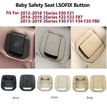 Samochodowy fotelik ochronny fotel LSOFIX Button Cover do BMW1 2 3 serii F20 F21 F22 F23 F87 F30 F31 F34 F35 F80
