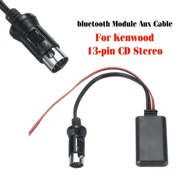 Samochodowy moduł bluetooth audio Aux kabel adapter odbiornik dla Kenwood wszystkie 13-pin stereo CD akcesoria do elektroniki samochodowej