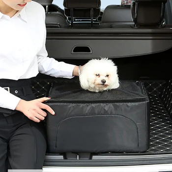 Samochód Pet Pad Podróży Pet Składane Etui Pudełko Z Regulowaną Klamrą Wielofunkcyjny Podróży Pet Mat Auto Akcesoria Do Wnętrz