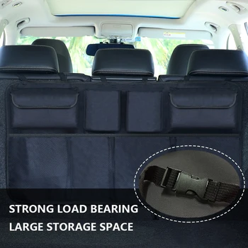 Samochód uniwersalny bagażnik organizator tylne siedzenie torba do przechowywania Toyota Avensis RAV4 Kia Rio Honda civic Hyundai tucson 2017 akcesoria