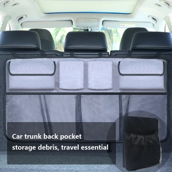 Samochód uniwersalny bagażnik organizator tylne siedzenie torba do przechowywania Toyota Avensis RAV4 Kia Rio Honda civic Hyundai tucson 2017 akcesoria