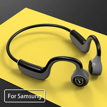 Samsung Bluetooth Słuchawki Kostne Qualcomm Bluetooth 5.0 Chip Zestaw Wodoodporny Sweatproof 6-8 Godzin Pracy Na Baterii