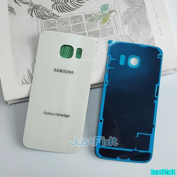 Samsung galaxy S6 edge plus G920f G925f G928f obudowa tylna pokrywa baterii etui nowa tylna pokrywa baterii drzwi szklane