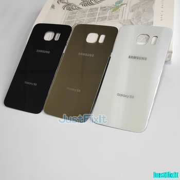 Samsung galaxy S6 edge plus G920f G925f G928f obudowa tylna pokrywa baterii etui nowa tylna pokrywa baterii drzwi szklane
