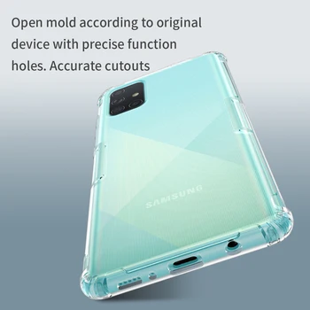 Samsung Samsung Galaxy A51 A71 Nillkin Nature Clear Soft Silicon Miękka okładka dla Samsung A71 Case