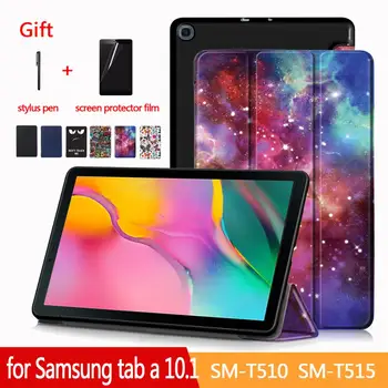 Samsung Samsung Galaxy Tab A 10.1 SM-T510/T515 Tablet regulowana Składana podstawka etui do Samsung Galaxy Tab A 10.1 2019 Case