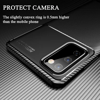 Samsung Samsung S21 Plus Ultra Case Cover bogata konsystencja z włókna węglowego Miękki silikonowy etui TPU dla telefonu Samsung Galaxy S21 Ultra