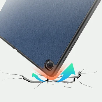 Samsung Tab S6 Lite Case Dux Ducis Trifold Smart Sleep klapki skórzane etui na tablet pokrowiec z uchwytem na ołówek w etui