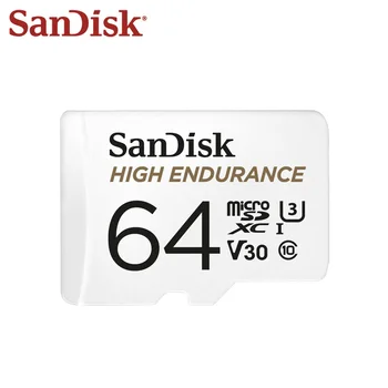 Sandisk Memory Card 128GB Flash Card 64GB TF Card A1 4K U3 V30 Karty Micro SD 32GB C10 Mini High Speed Business Gift