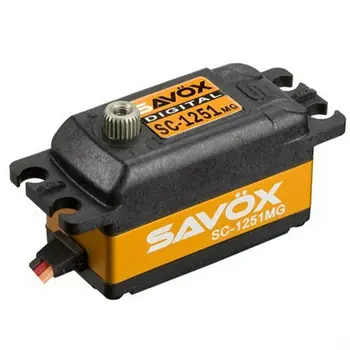 SAVOX Low Profile High Speed Metal Gear Digital Servo 1:8 1:10 RC Car SC-1251MG 1251 darmowa wysyłka nie dotyczy