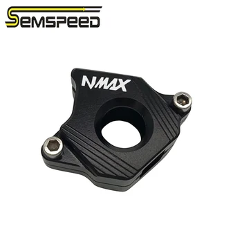 SEMSPEED motocykl NMAX logo CNC Key Cover Head Bag Cap ozdoba key head dla Yamaha NMAX 155 150 125 NMAX155 NMAX125 NMAX150