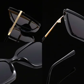 SHAUNA Oversize Butterfly okulary marki projektant mody gradientu odcienie UV400