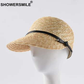 SHOWERSMILE słomkowy kapelusz damski letnia roleta kapelusz damskie pola odkryty papierowy klosz Wiosna Baseball plaża panie Dziobak czapka