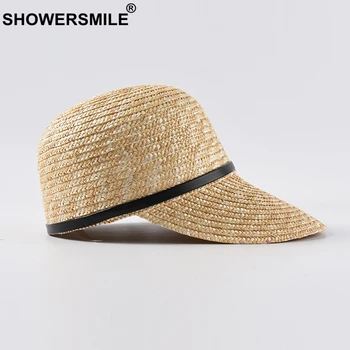 SHOWERSMILE słomkowy kapelusz damski letnia roleta kapelusz damskie pola odkryty papierowy klosz Wiosna Baseball plaża panie Dziobak czapka