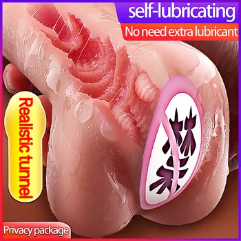 Silikonowe sex zabawki dla mężczyzn Pocket Pussy prawdziwa Pochwa męski сосательный masturbator 3D sztuczna wagina sztuczna analny erotyczna zabawka dla dorosłych