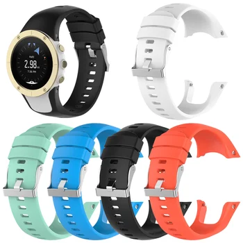 Silikonowy pasek Suunto Spartan Trainer Nadgarstkiem HR Breathless Wristband zamiennik dla Suunto Traverse Series Smart Watch Band