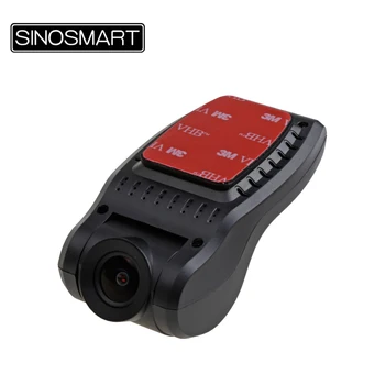 SINOSMART Novatek 96672 uniwersalny rejestrator Wifi dla Honda/Mitsubishi/Opel/Volkswagen/Mazda/Hyundai/Kia App Control SONY IMX323