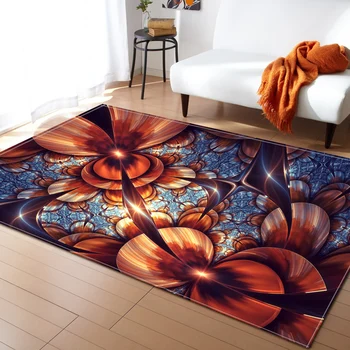 Skandynawski dywan do salonu 3D dywan sypialnia Główna przedpokój podłoga dywan dla dzieci maty łóżko pokój dziecięcy dekoracje duży dywan