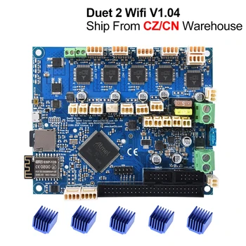 Sklonowany Duet 2 Wifi V1.04 Upgrade 32bit Control Board Duet2 Wifi 32 bit płyta główna CNC ender 3 pro 3D części drukarki