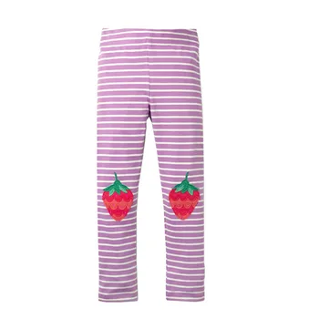 Skoki metrów dzieci pasiaste legginsy spodnie dla dziewczynki jesień wiosna Baby Bee odzież damska wąskie spodnie dla dziewczynek