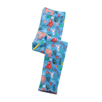 Skoki metrów nowa dostawa aplikacja legginsy spodnie dla dziewczynek Jednorożec wąskie spodnie na jesień wiosna dziecięce spodnie