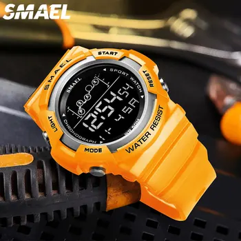 SMAEL basen sportowy męski zegarek cyfrowy zegarek elektroniczny najlepsze marki luksusowych wodoodporny wojskowy data zegarek mody mężczyzna zegarek