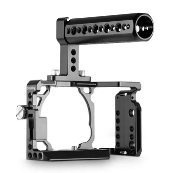 SmallRig Camera Cage Kit for Sony A6500 ILCE-A6500 with Top Handle Grip & HDMI Cable Clamp Camera Accessories Rig 1968