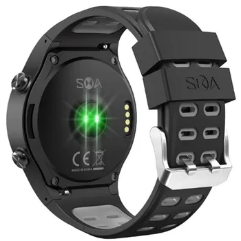 Smartwatch kilka trybów sportowych tracker smart watch kolorowy ekran wyświetlacza GPS wbudowany kompatybilny kompas bransoletka SIM komórkowe