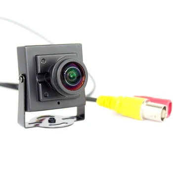 SMTKEY 5MP-1.7 mm obiektyw 160degree 1000tvl analogowy CVBS metalowy mini-box kamera do TV-monitor samochodowy monitor widok bezpośrednio