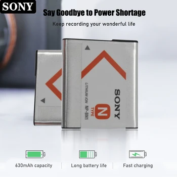 Sony Original 3.6 v NP-BN1 NP BN1 630mah akumulator litowy TX9 T99 WX5 TX7 TX5 W390 W380 W350 W320 W310 Camera Cell
