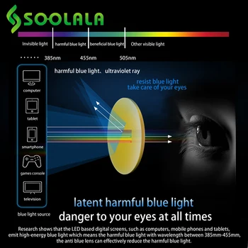 SOOLALA Anti Blue Light Cat Eye stop okulary do czytania damskie przezroczyste soczewki okulary starczowzroczność punkty 0.5 0.75 1.25 1.5 1.75 do 5.0