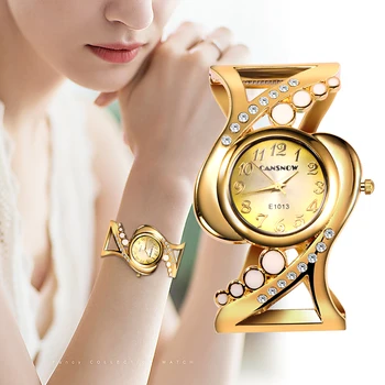 Specjalne Mody kobiet zegarki damskie zegarki bransoletka kwarc kryształ luksusowe reloj rhinestone eleagnt mujer saati feminino relogio