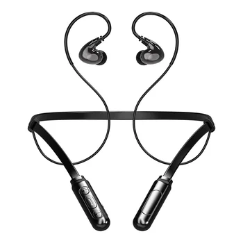 Sport pasek na szyję słuchawki Bluetooth Z5 podwójny dynamiczny koło wyważone kotwica w ucho słuchawki Bluetooth słuchawki stereo Sport