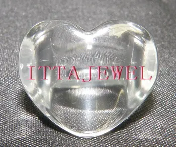 Sprzedaż hurtowa 100szt ClearTtransparent Heart shape Lucite Resin akrylowe pierścienie do paznokci