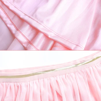 Spódnica Z Tiulu Dziewczyna Midi Spódnica Plisowana Czarny Różowy Tiul Spódnicy Kobiety 2021 Wiosna Lato Koreański Elastyczny Wysoka Talia Siatka Spódnica Tutu