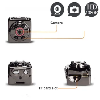 SQ11 SQ8 Mini Camera Wifi SQ23 ukryta kamera HD 1080p Night Vision small video Camcorder Micro Cam Support Hidden TF Card